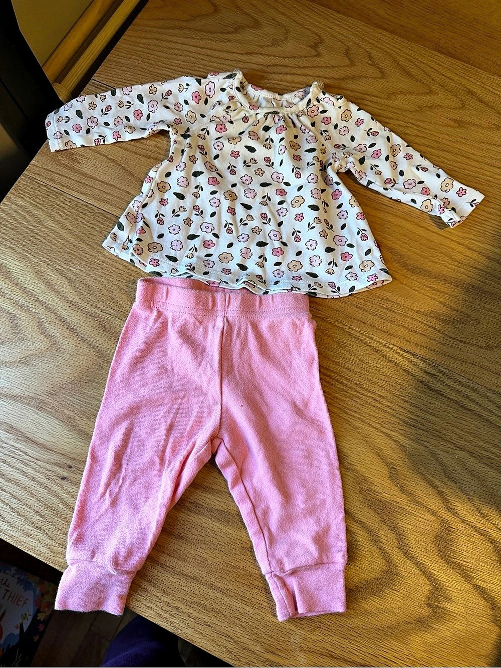 Zutano Floral Baby Outfit Set 6M